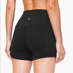 Lululemon Align HR Short 4" Black size 2